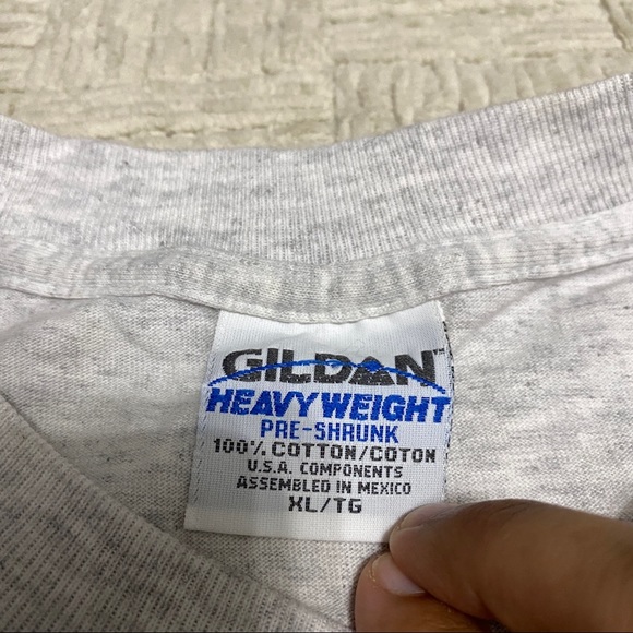 Vintage REDDI EDDI Condom Holder T-Shirt 90’s Funny Graphic Adult XL Gray - Picture 8 of 8